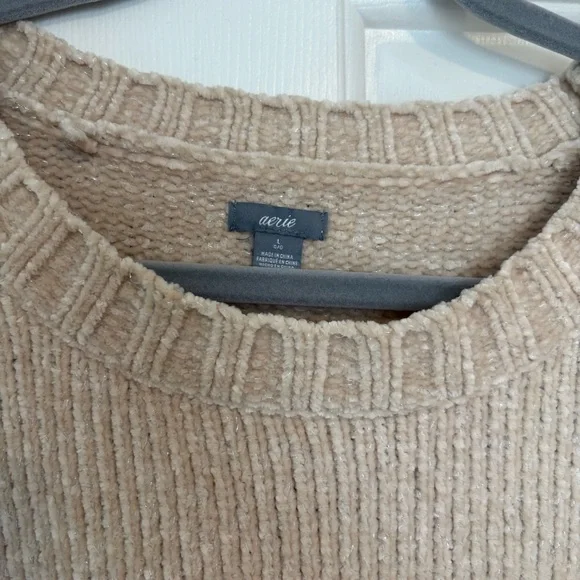 Aerie Chenille Sweater - Picture 3 of 5